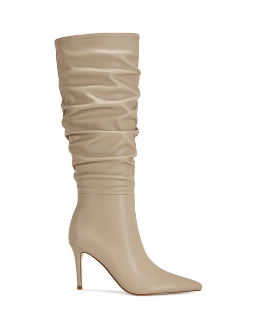 Maia Crinkled Knee High Boot-0